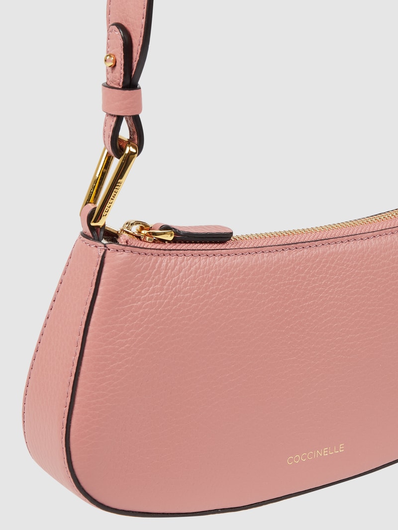 Pochette aus Leder in altrosa