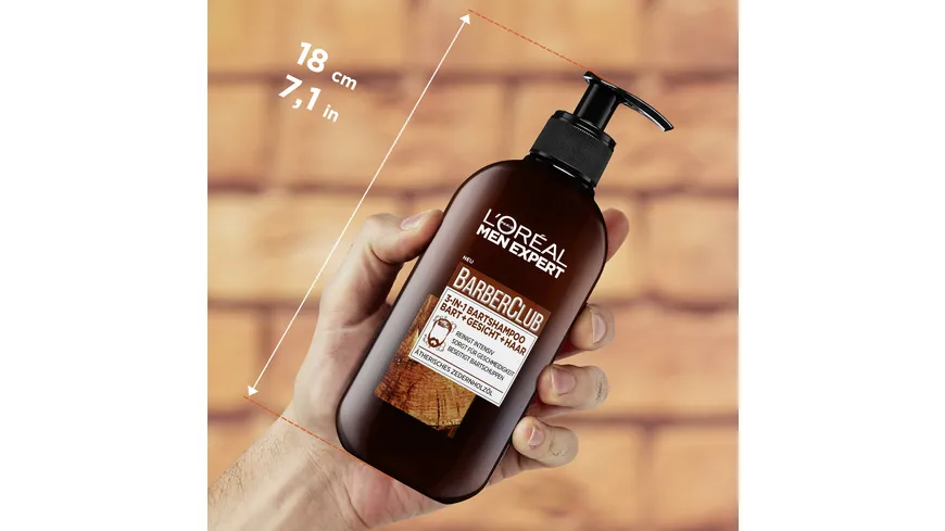 L'oréal Men Expert Barber Club Wash Gesichtsreinigung 200ml 200 ml