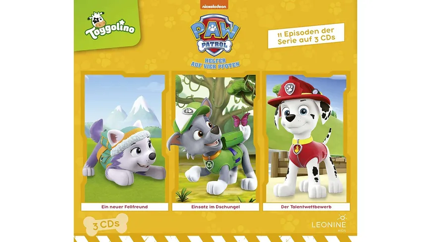 PAW Patrol Hörspielbox 6
