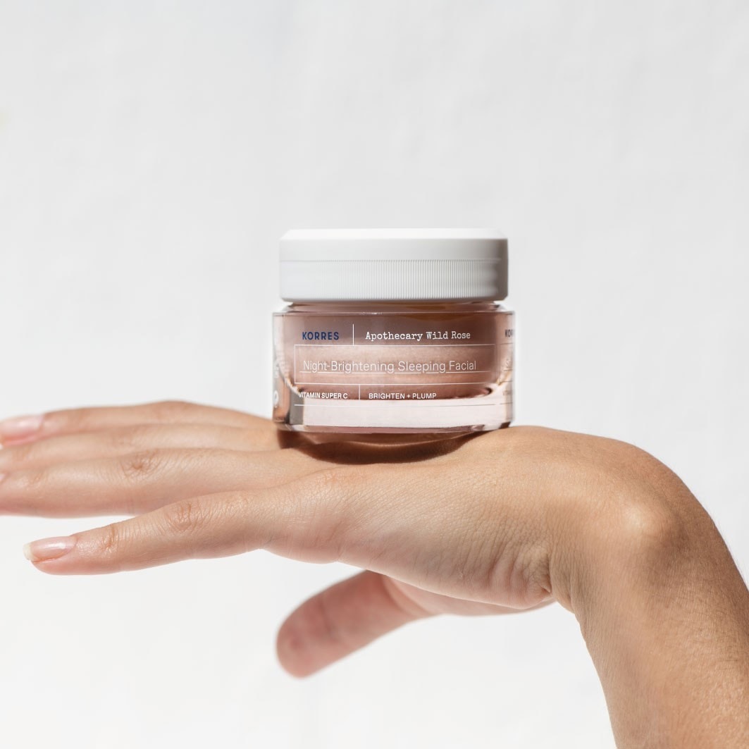 KORRES Crème de Nuit Eclat Rose Sauvage