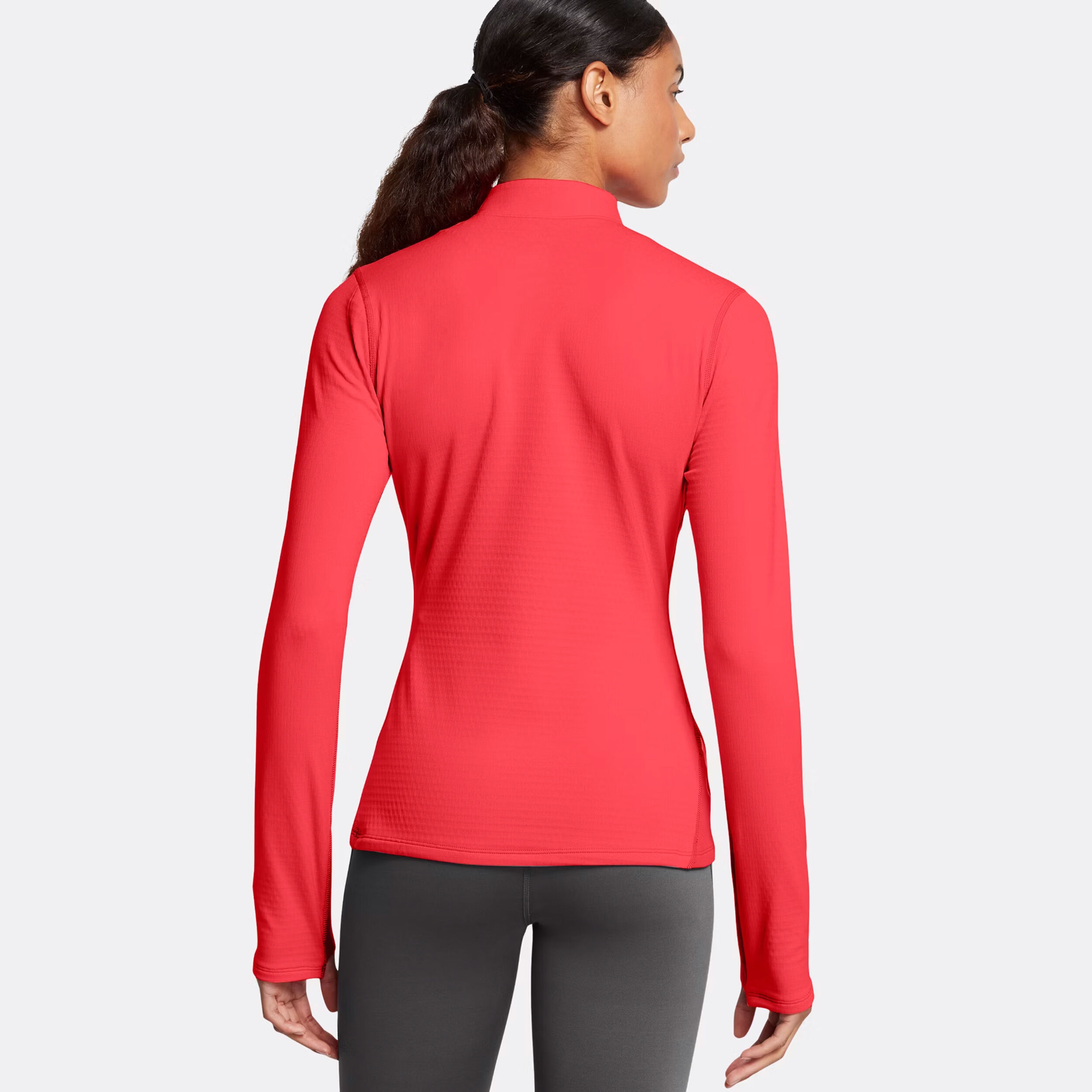 Vanish CW 1/2 Zip Longsleeve Damen - Rot