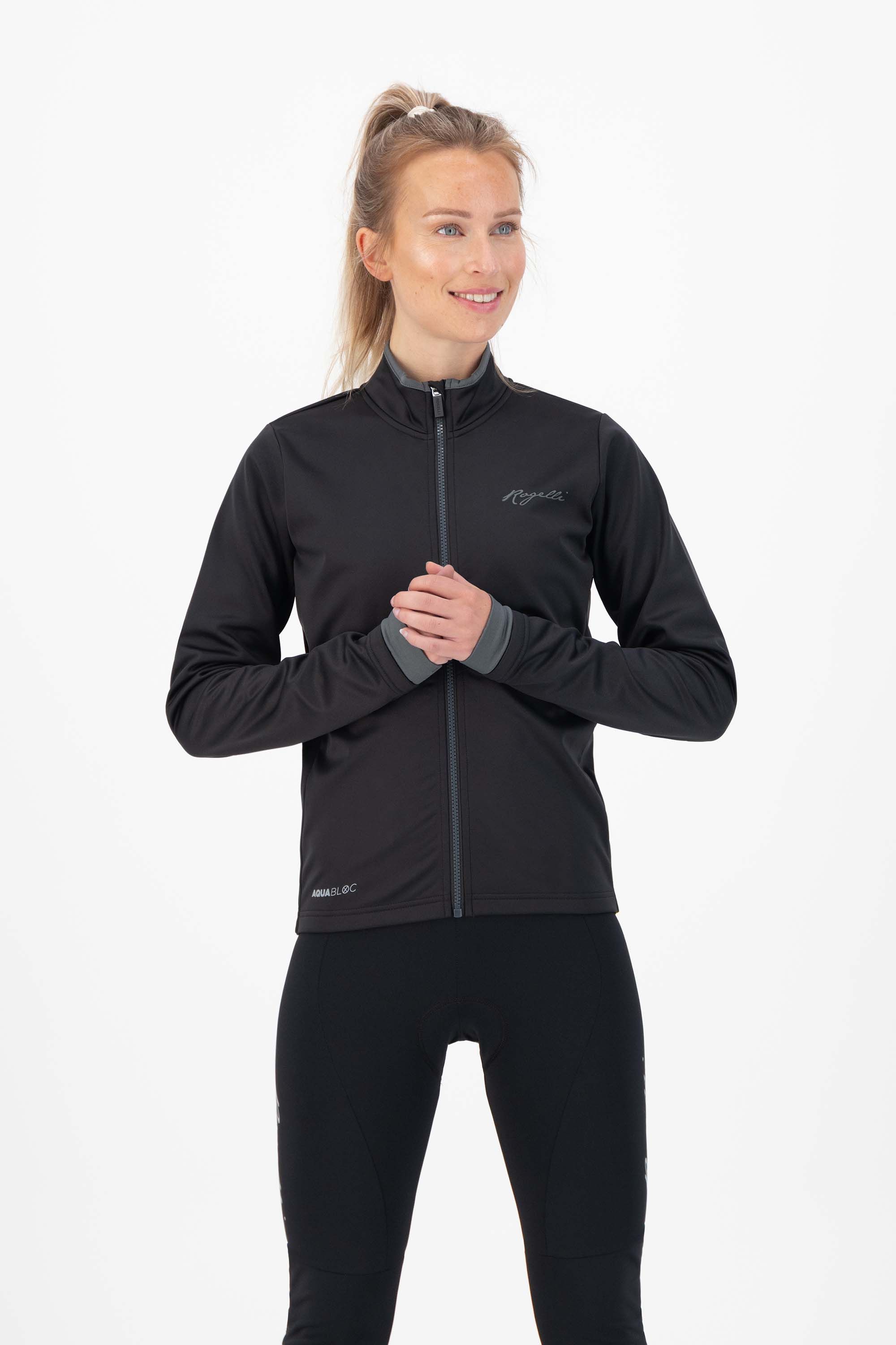 Rogelli Essential Black Damen Winterjacke