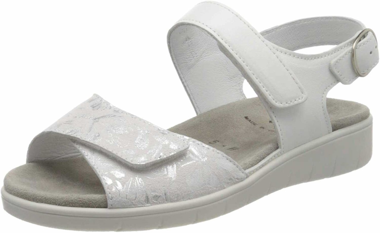 SEMLER Komfort Sandalen weiss