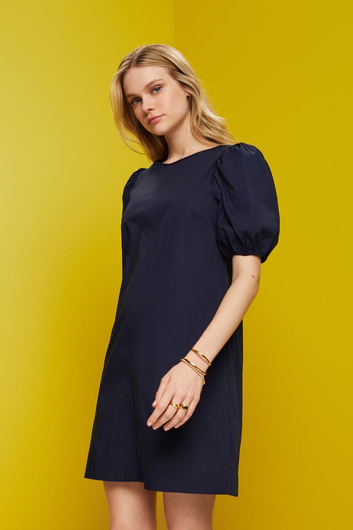 Minikleid aus Popeline