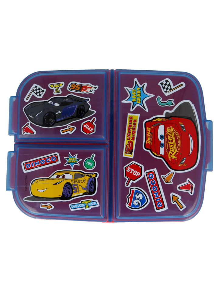 Disney Cars Brotdose Disney Cars mit 3-Fach-Unterteilung in Bunt günstig kaufen 5,5