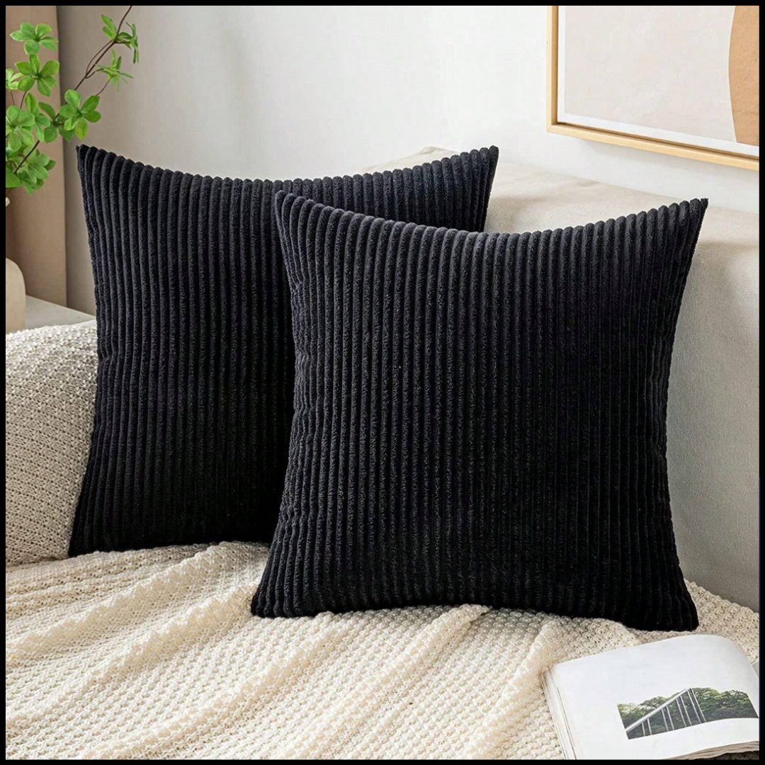 Kissenbezug Premium Kopfkissenbezug, Dekokissen Sofakissen, Dekorativ Couchkissen, Nova Home (1 Stück)