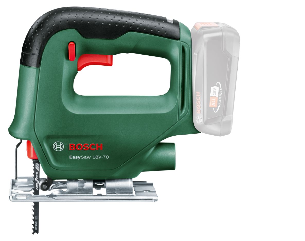 Akumulátorová priamočiara píla Bosch Green 0603012000 EasySaw 18V-70 bez batérií a nabíjačky