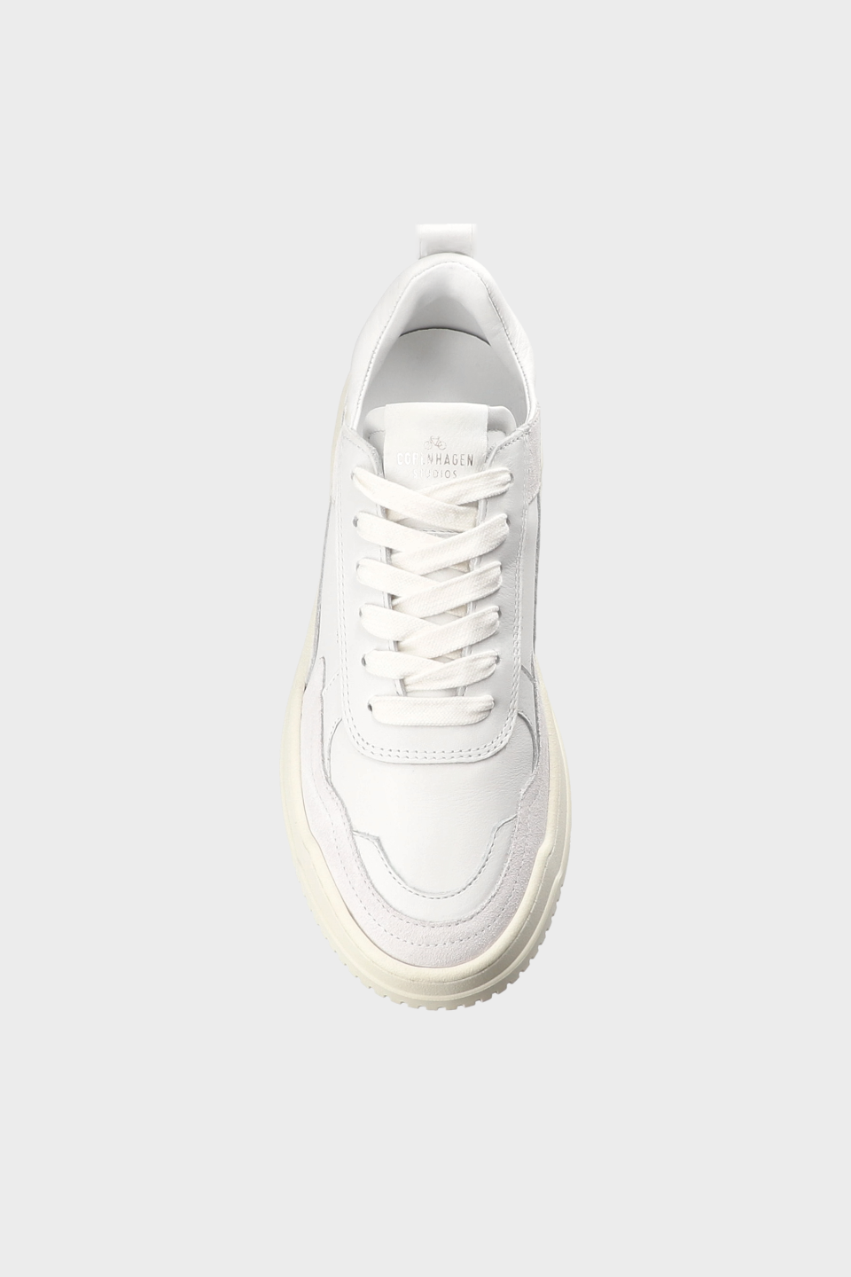 CPH161 leather mix white