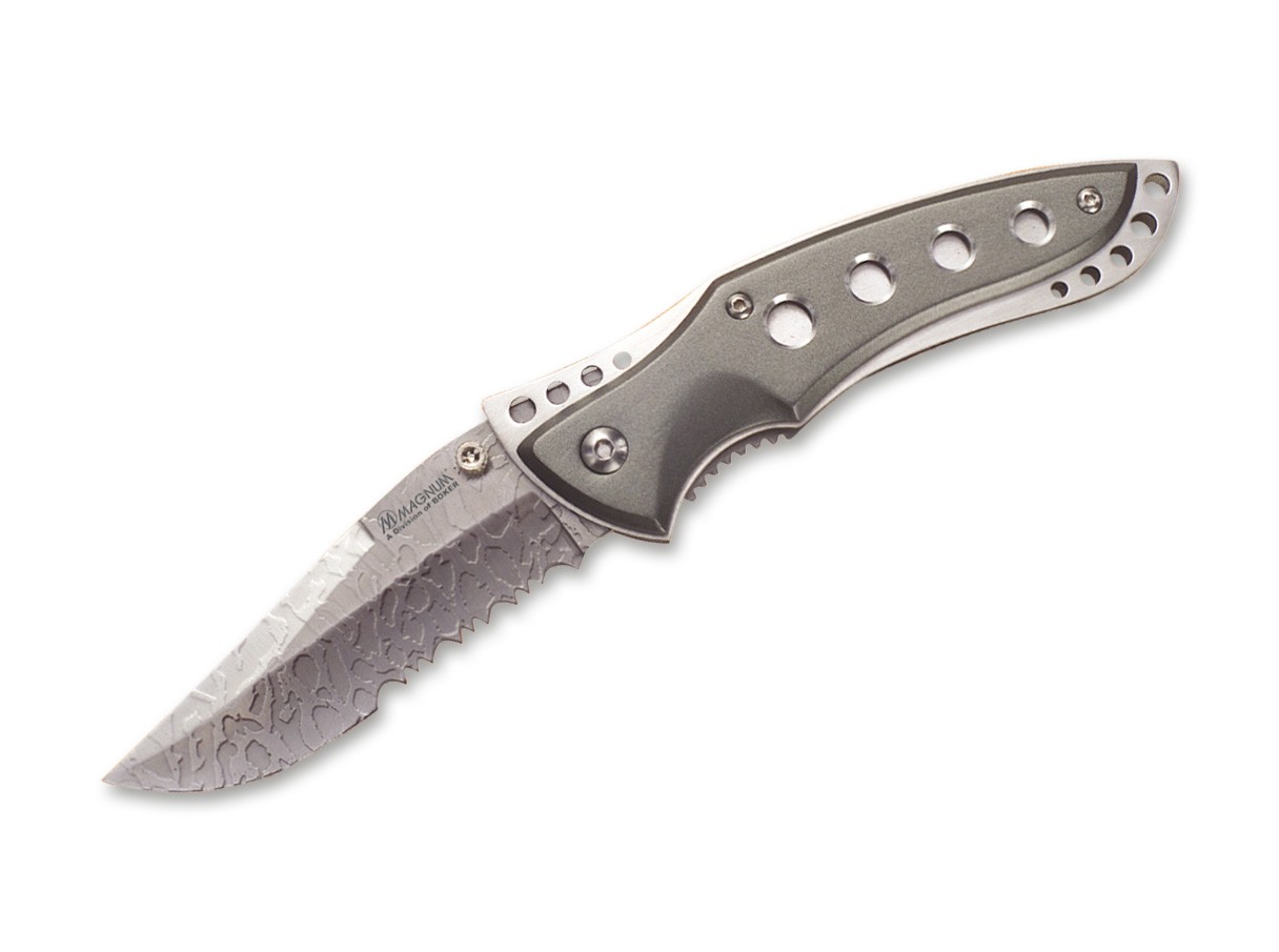 Damascus Snowflake Gray