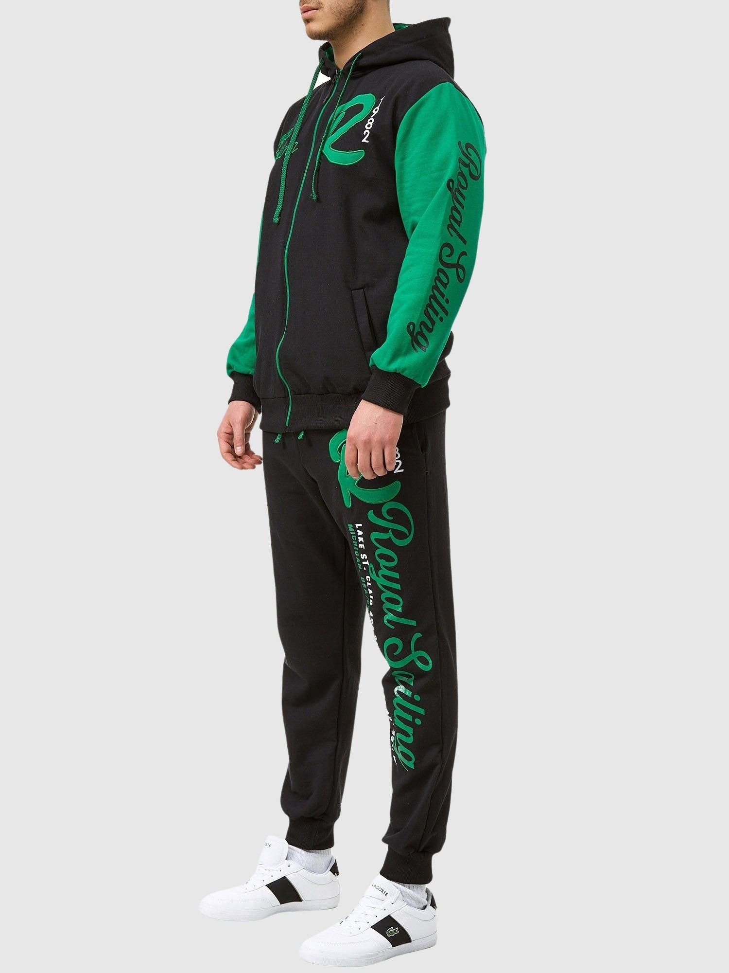 John Kayna Jogginganzug Herren Jogginganzug Sportanzug Männer Trainingsanzug Sportbekleidung (Sportanzug Jogger Trainingsanzug), Fitness Freizeit Casual