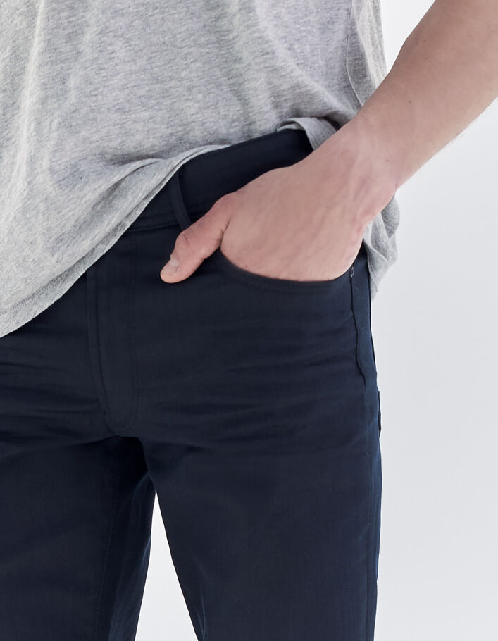 Jean SLIM marine Denim Homme