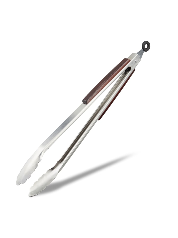 relaxdays Küchenzange in Silber - 38 cm günstig kaufen onesize