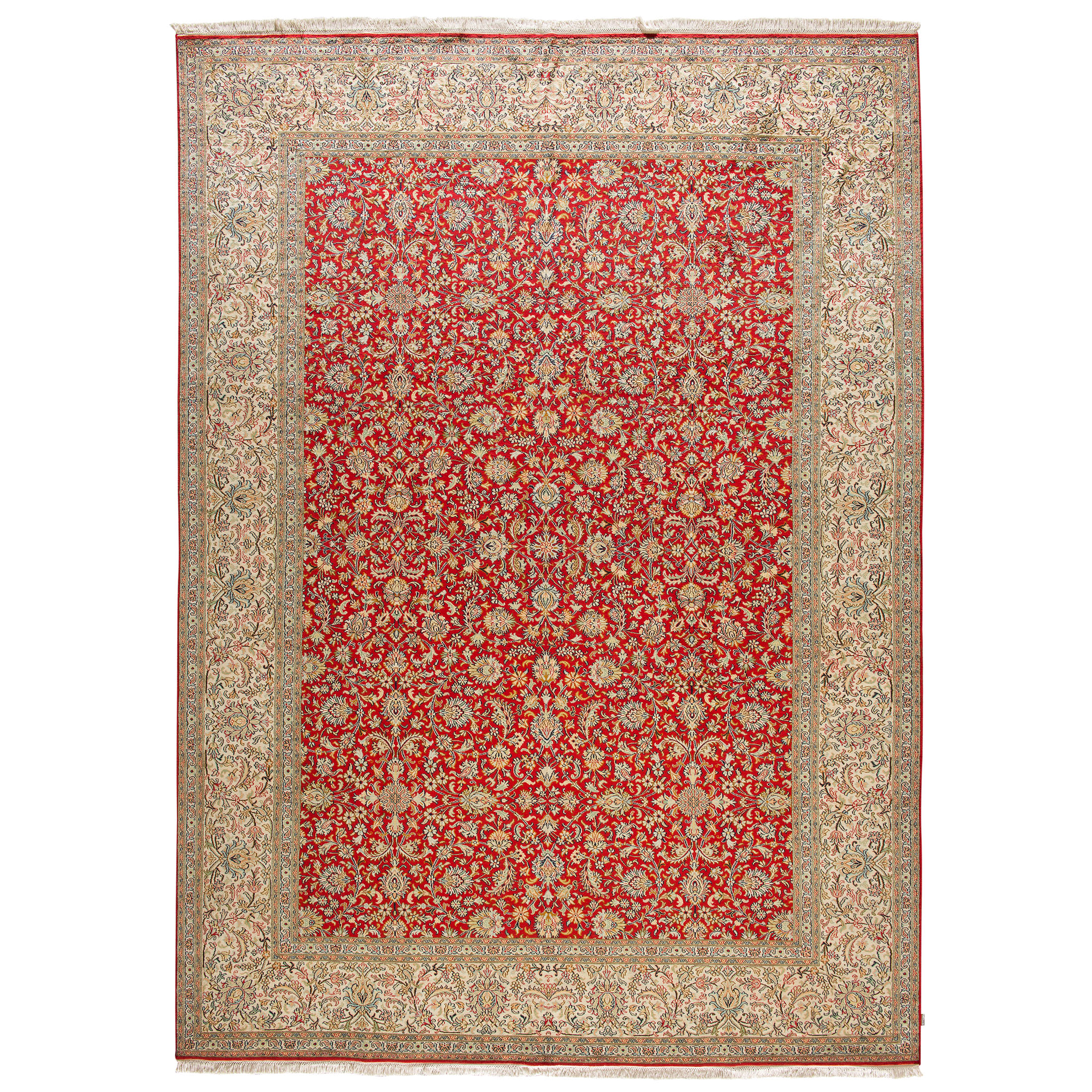 Kaschmir Seide 14/14 ca. 243 x 338 cm, Unikat / Einzelstück