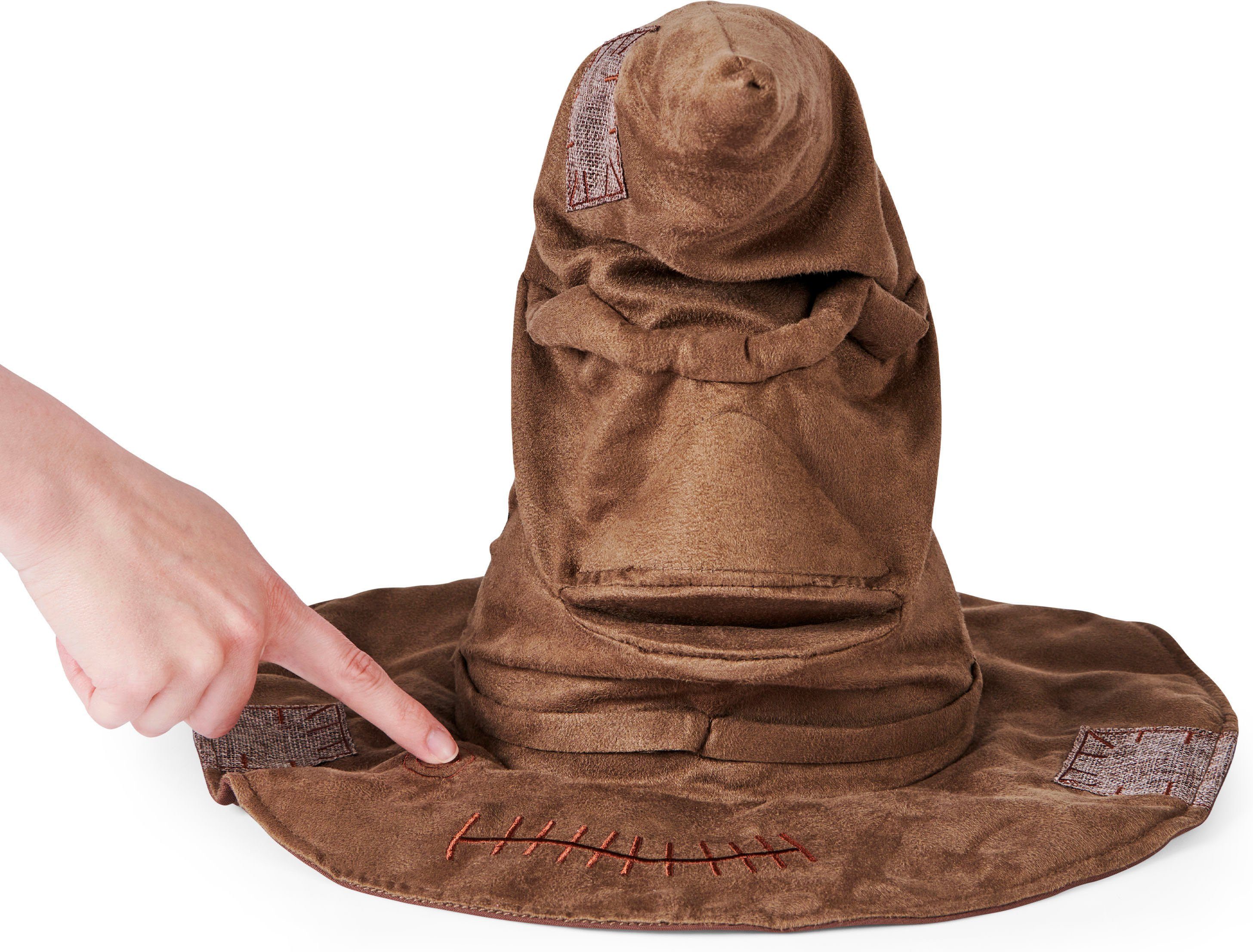 Spin Master Spielfigur Wizarding World Harry Potter - Der sprechende Hut, mit Geräuschen und Bewegungen