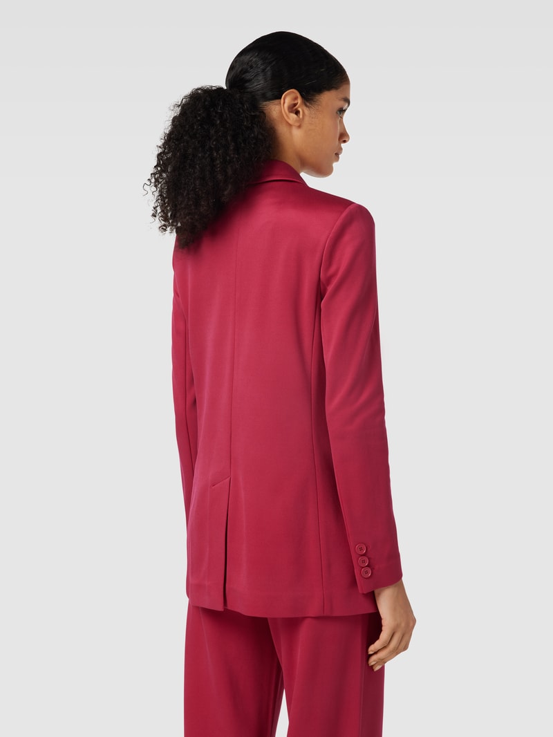 Blazer mit Eingrifftaschen Modell 'CREDERE' in fuchsia