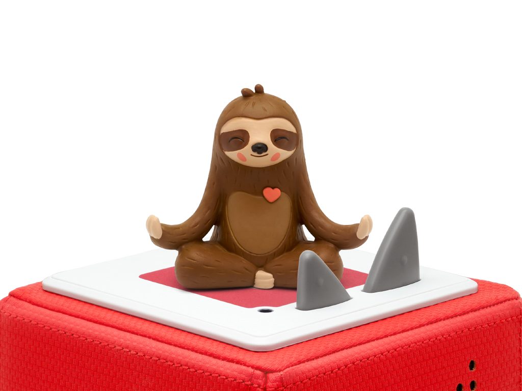 tonies Hörspielfigur Tonies-Fantasiereisen mit Faultier Mo, (1-St), Magnethaftend, handbemalt, integrierter NFC-Chip