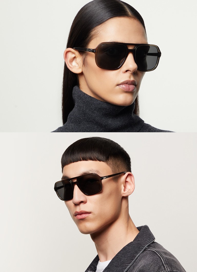 Okulary przeciwsłoneczne Persol Pilot PO3328S z polaryzacją