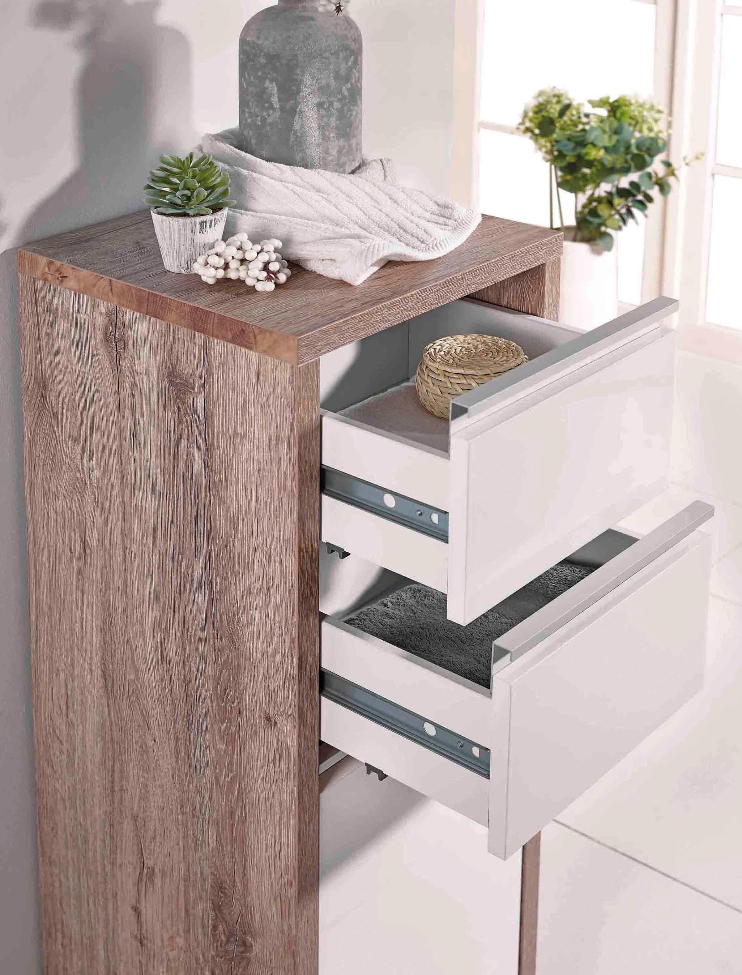 Schildmeyer Badmöbel-Set Bello, (Set, 3-St)