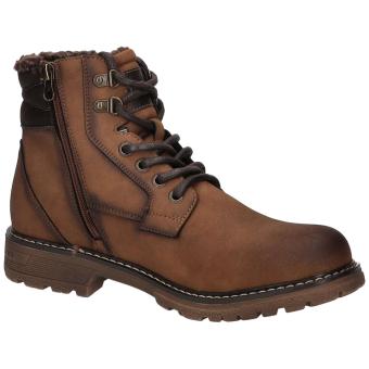 Tom Tailor Schnür Boots in braun