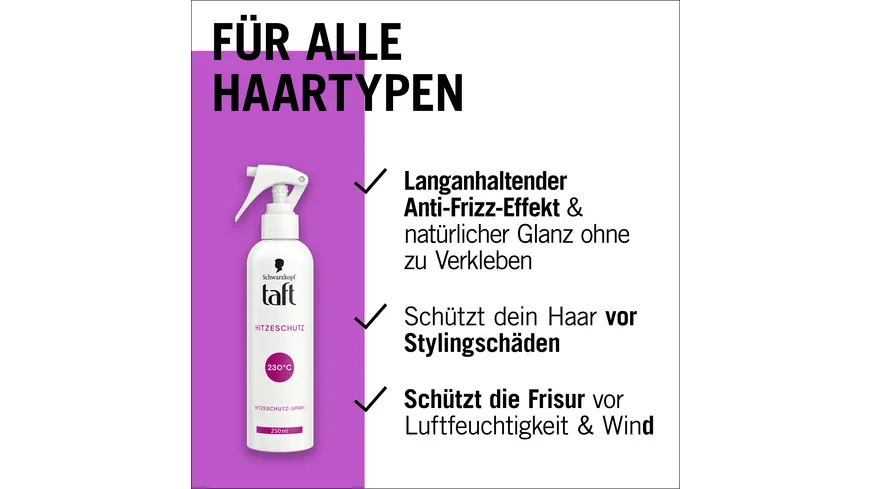 TAFT Hitzeschutz-Spray 250 ml 250 ml