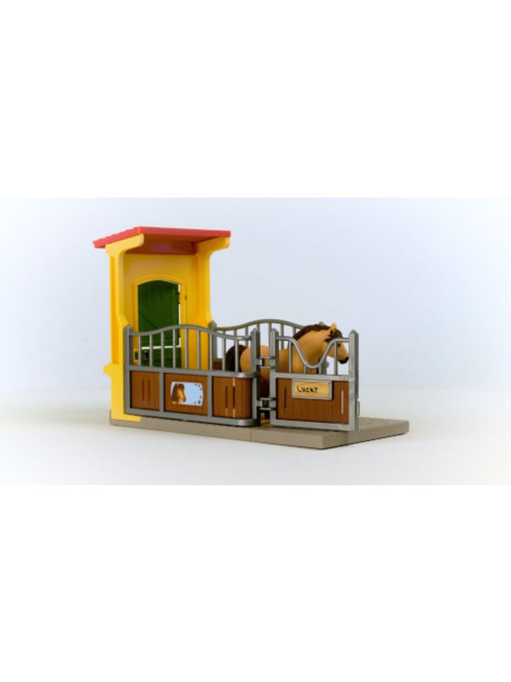 Schleich Spielfigur Farm World 42609 Ponybox mit Islandpferd Hengst - 3-12 Jahre günstig kaufen onesize