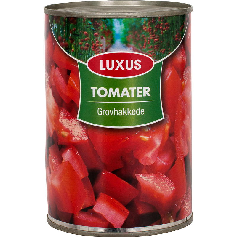 Luxus Tomater Luxus 400 g, grovhakket