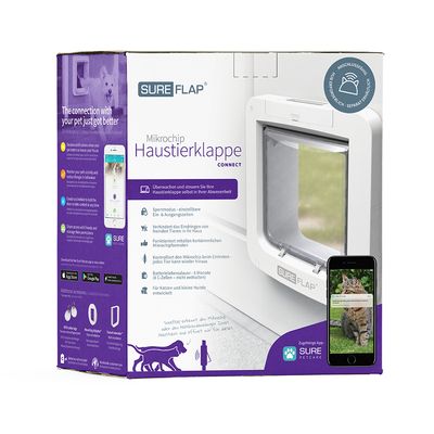 SureFlap Mikrochip Haustierklappe Connect