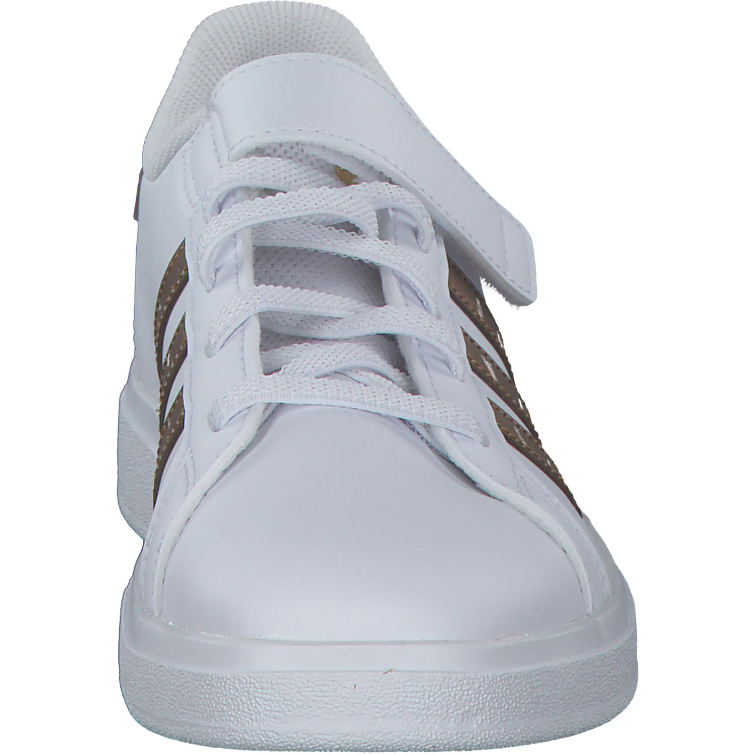 Adidas Grand Court 2.0 EL, Sneakers Low, Kinder, ftwr white/ftwr white/matte go
