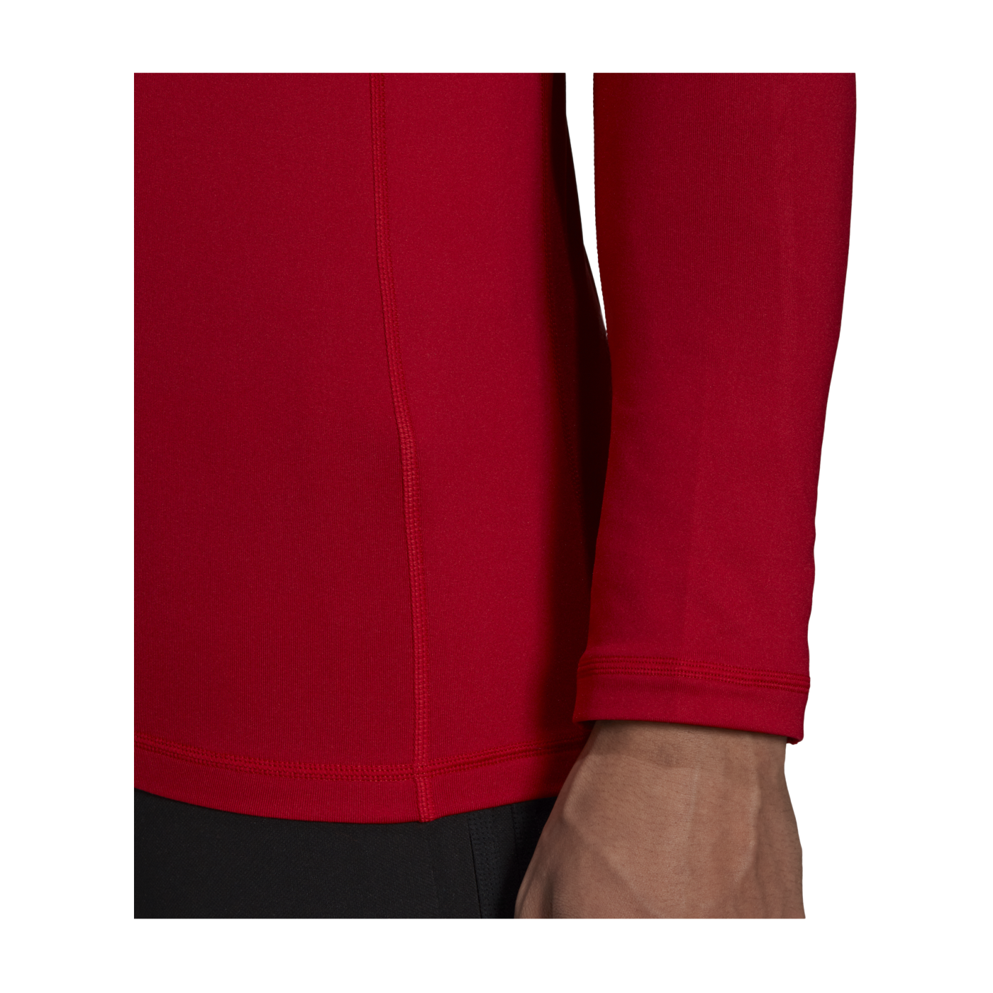 adidas TechFit Warm Longsleeve Rot