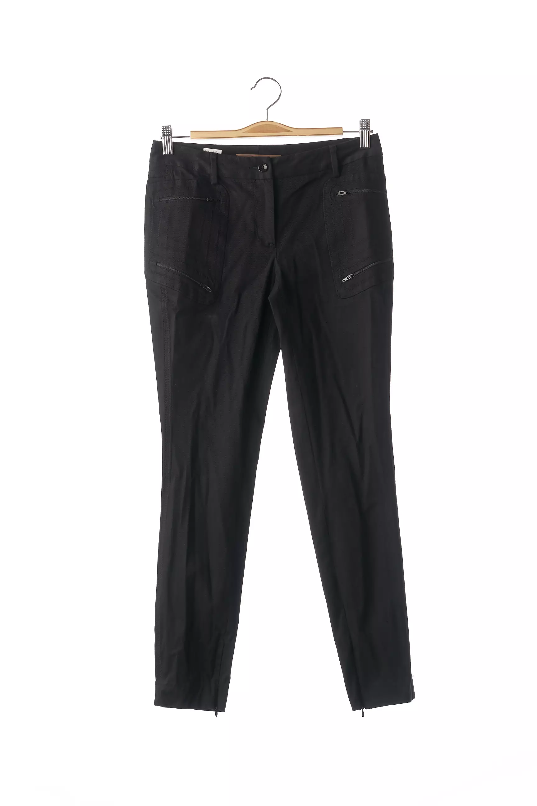 Galliano Pantalons Slim Femme couleur noir