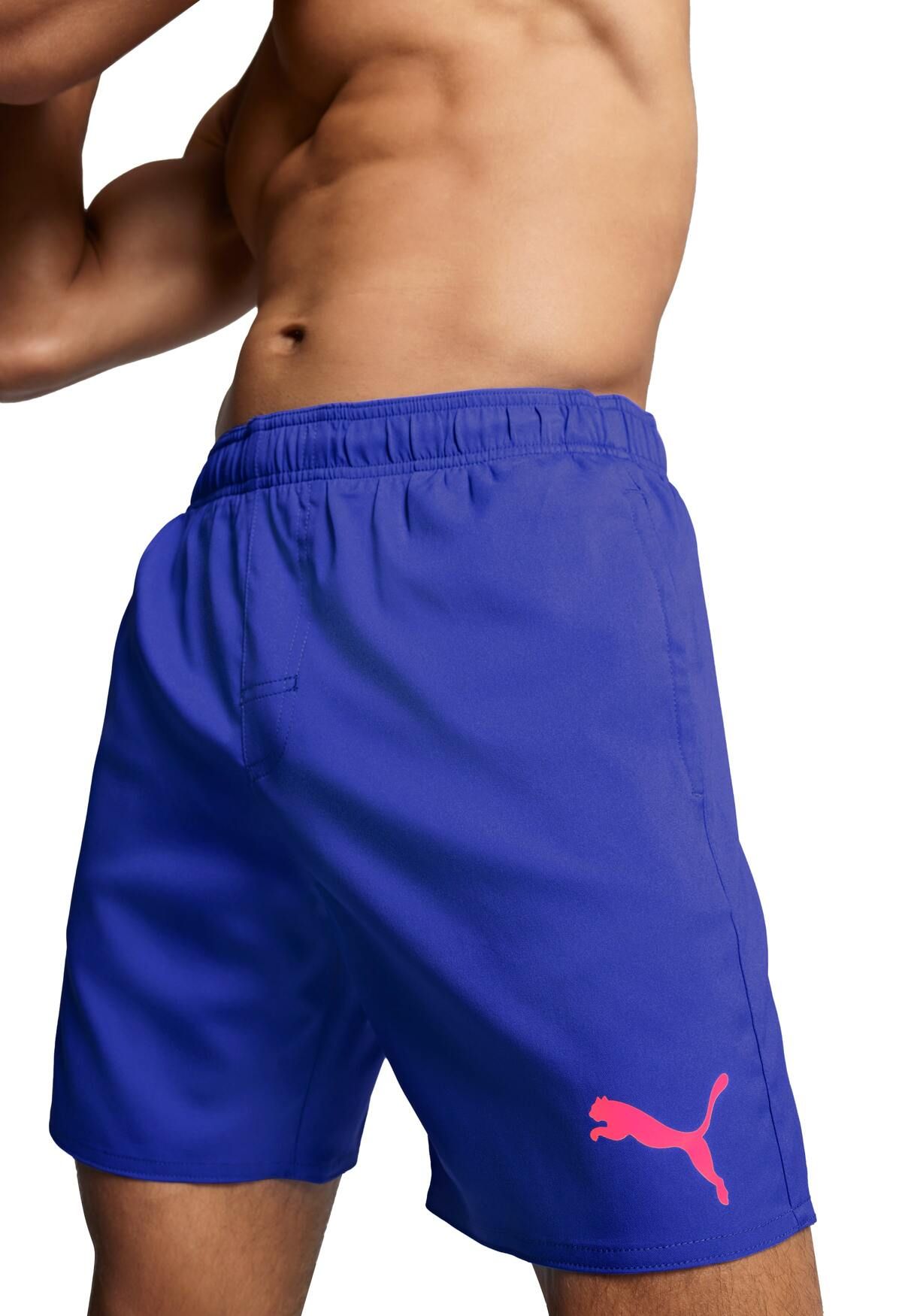 PUMA Benjamin Blue Mid Herren Schwimmhose