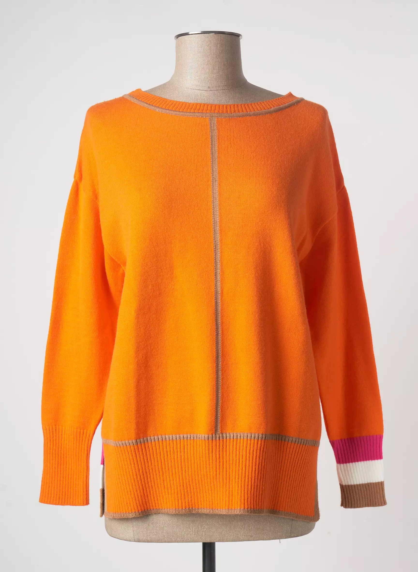 Pame Carrioni Pulls Femme couleur orange