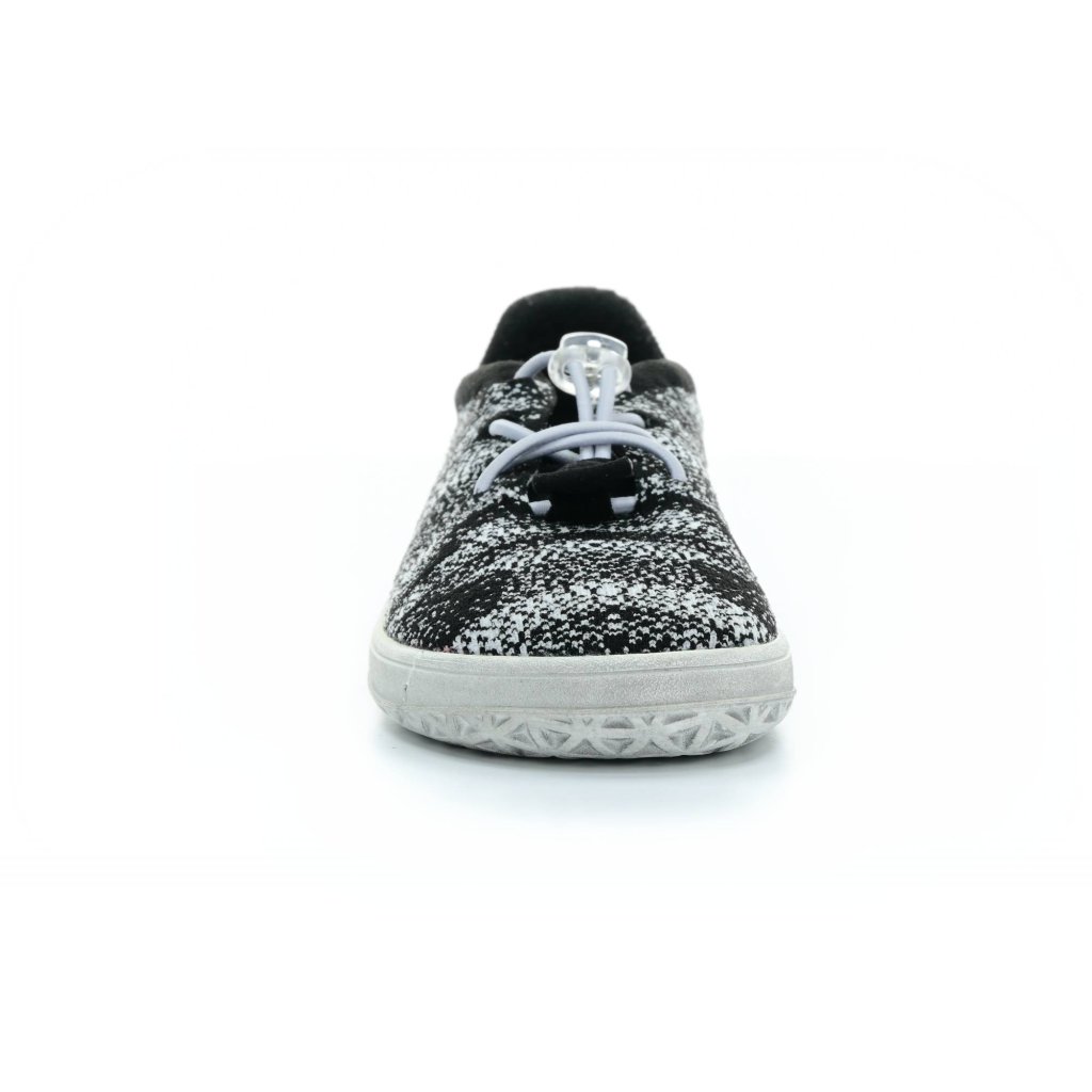 Jonap Knitt New weiß und schwarz Barfuß-Sneakers