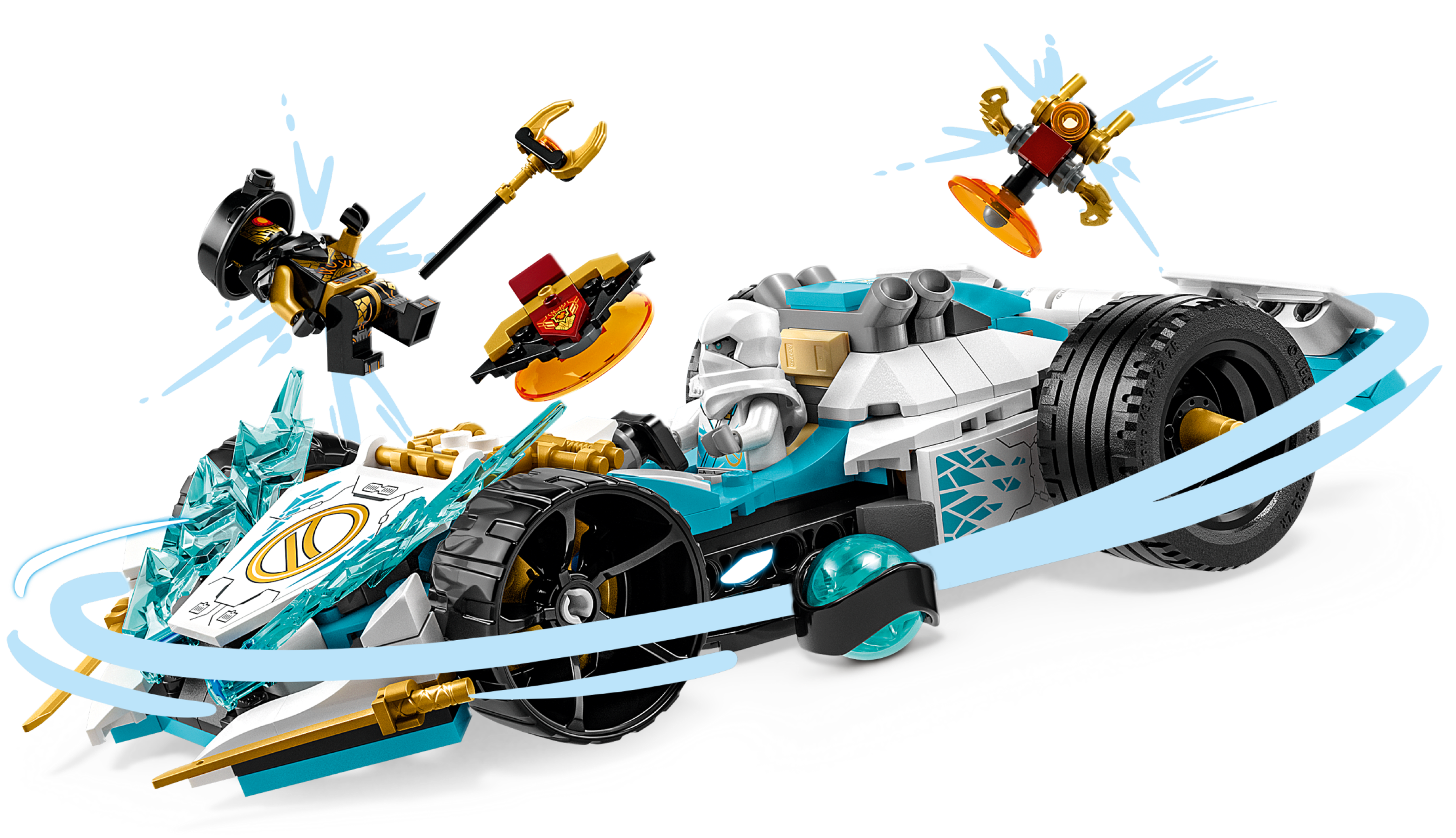 Zanes Drachenpower-Spinjitzu-Rennwagen 71791