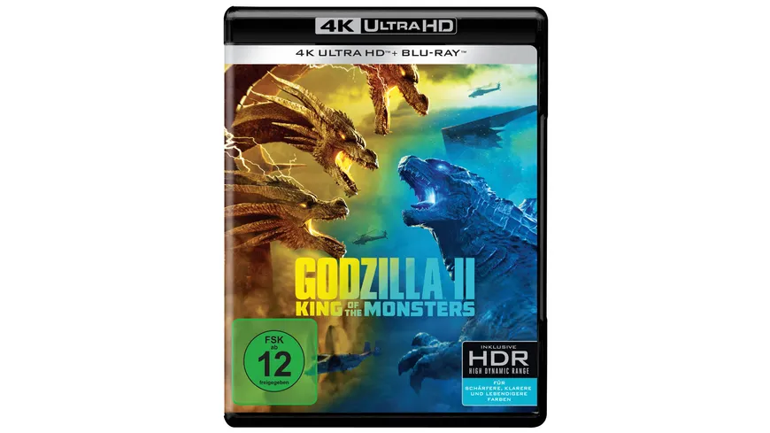 Godzilla II - King of the Monsters  (4K Ultra HD) (+ Blu-ray 2D)