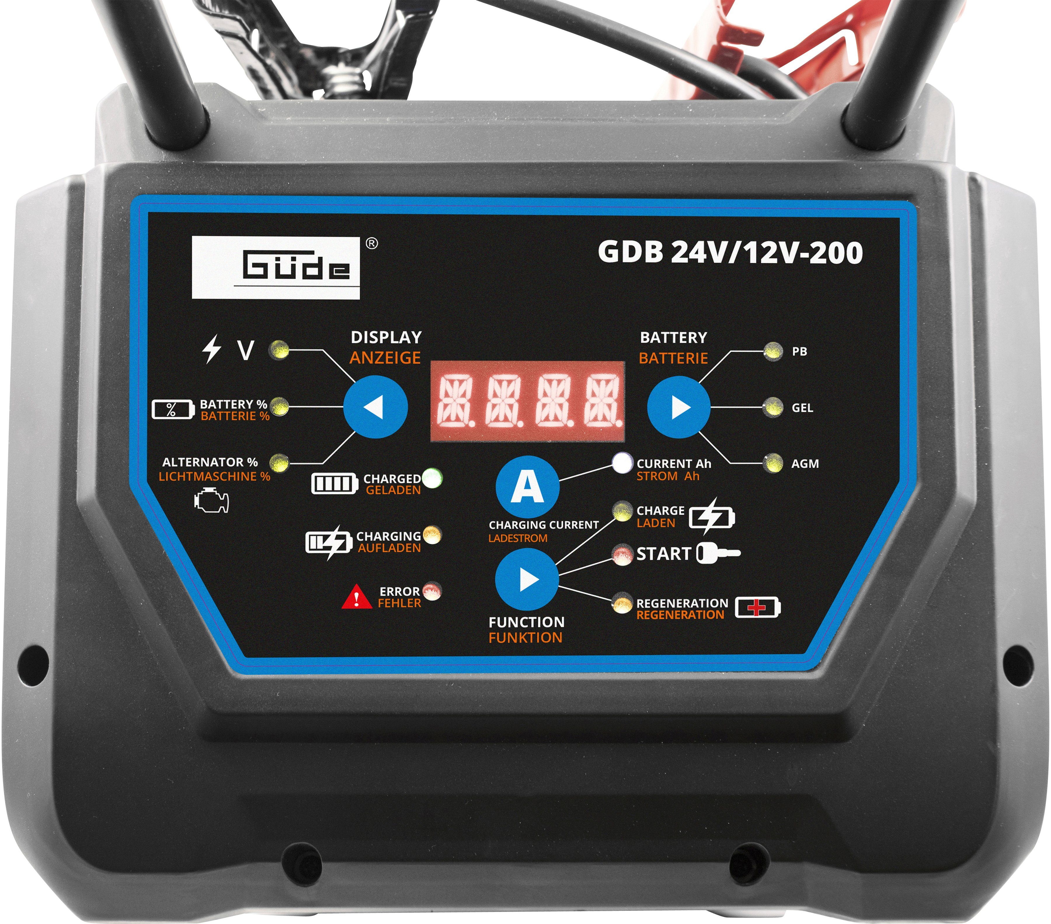 Güde Digital GDB 24V/12V-200 Batterie-Ladegerät
