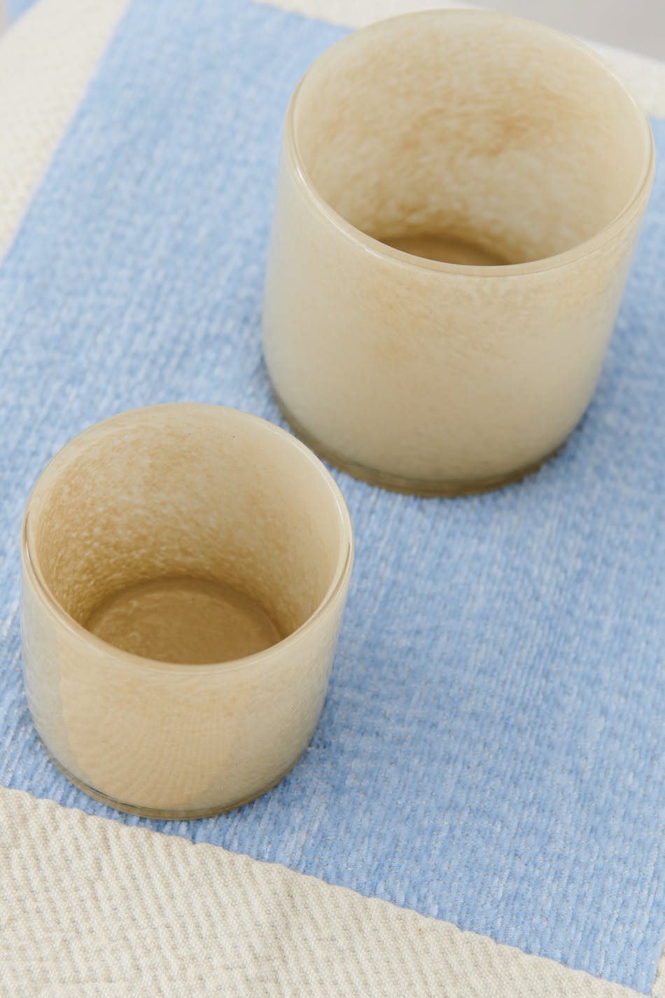 Glass s candle holder