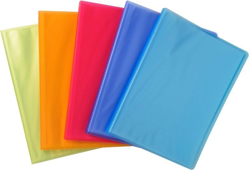 Exacompta Präsentationsmappe Linicolor 85577E Farbig Sortiert Polypropylen 8 Stück
