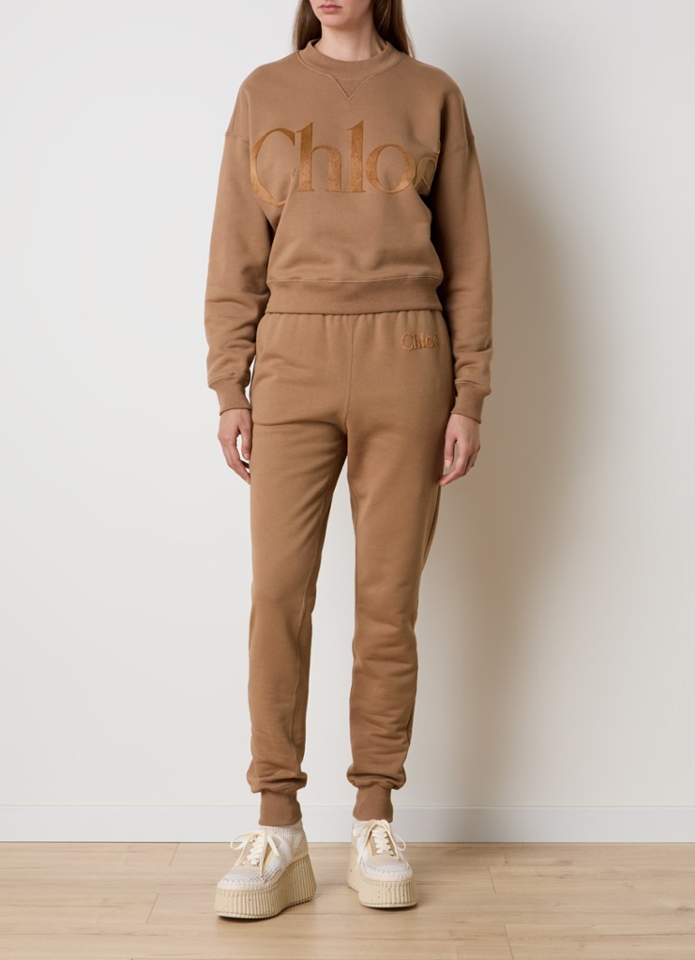 Sweter Chloé z nadrukowanym logo.