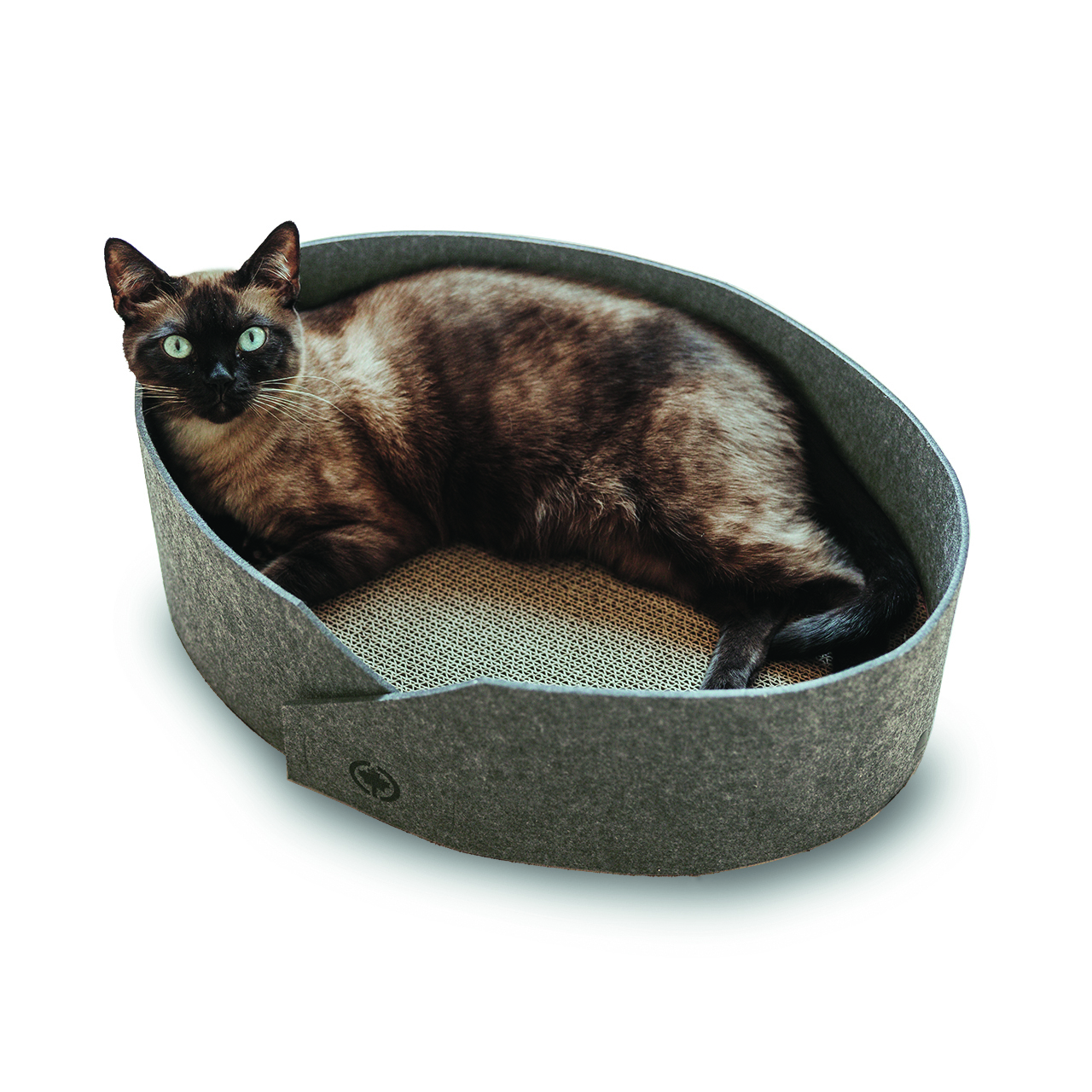 Canadian Cat Company Katzenbetten & Katzensofas Canadian Cat Company Filzbett Owen hellgrau