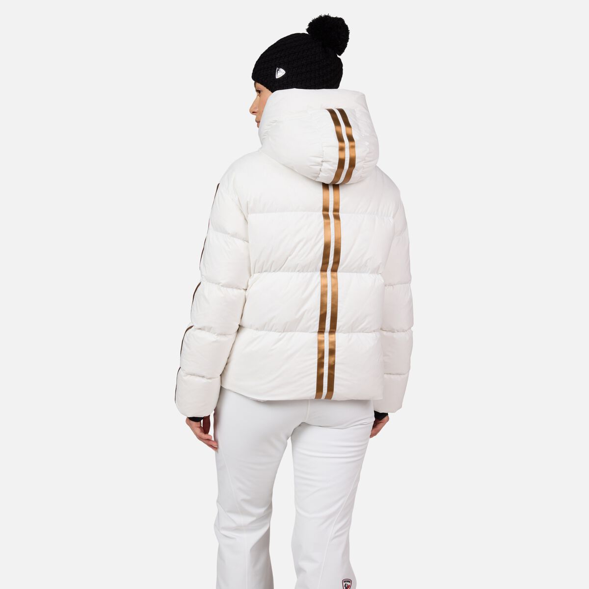 Damen-Daunenskijacke im Bomber-Stil Ventina