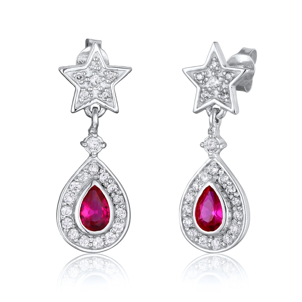 Elli PREMIUM Elli PREMIUM Boucles d'Oreilles Femmes pendentif d'oreilles goutte étoile élégant Boucles d'oreilles