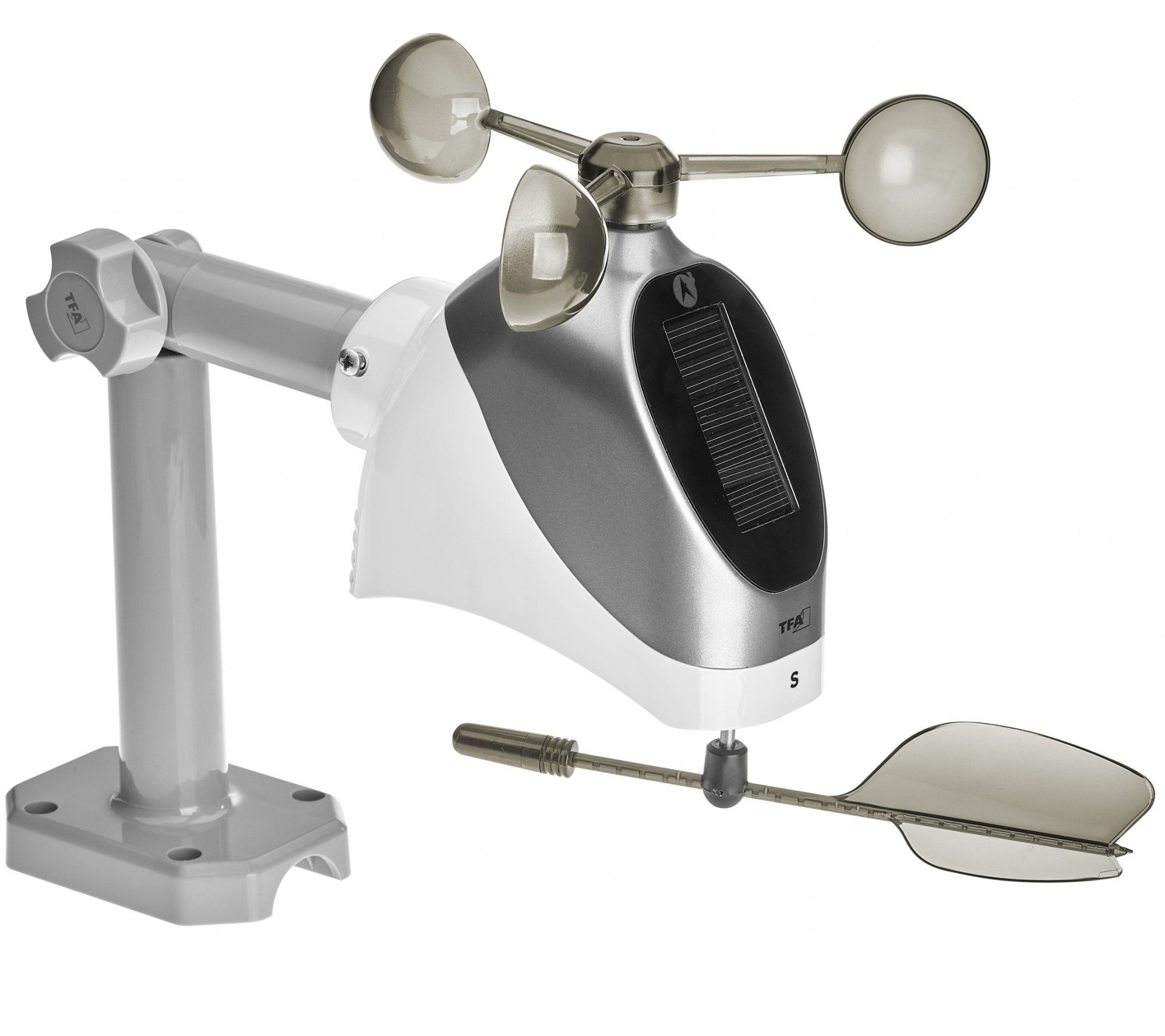 TFA Dostmann mit WLAN View Pro TFA 35.8003 Wind- Regenmesser Thermo-Hygro Sender Funkwetterstation