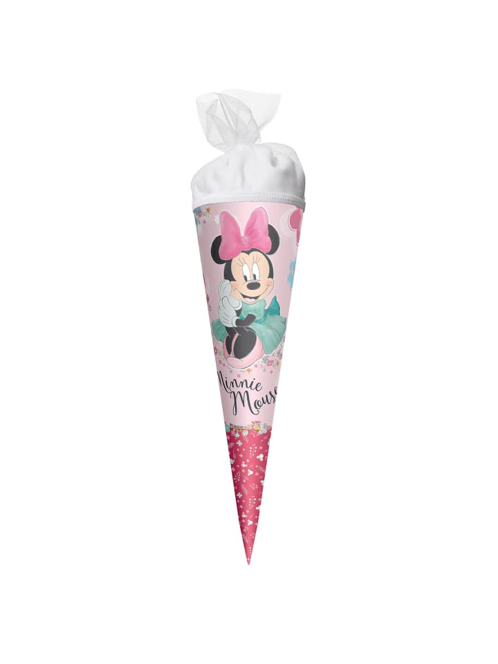 ROTH Geschenk-Schultüte klein Disney Minnie Mouse 50 cm in Rosa günstig kaufen onesize