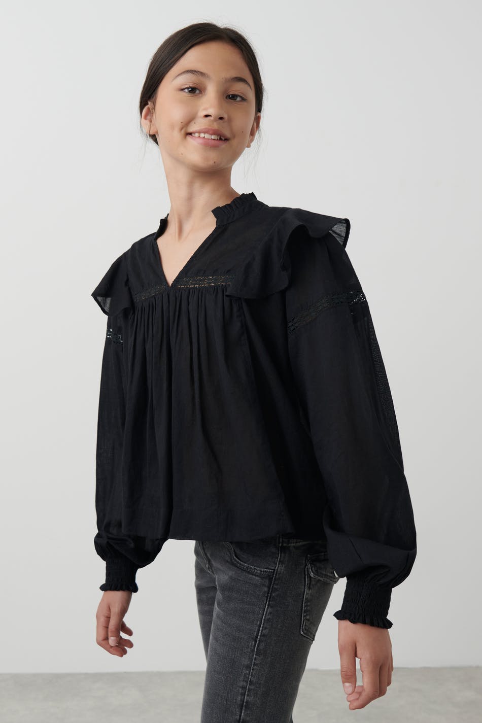 Y boho blouse