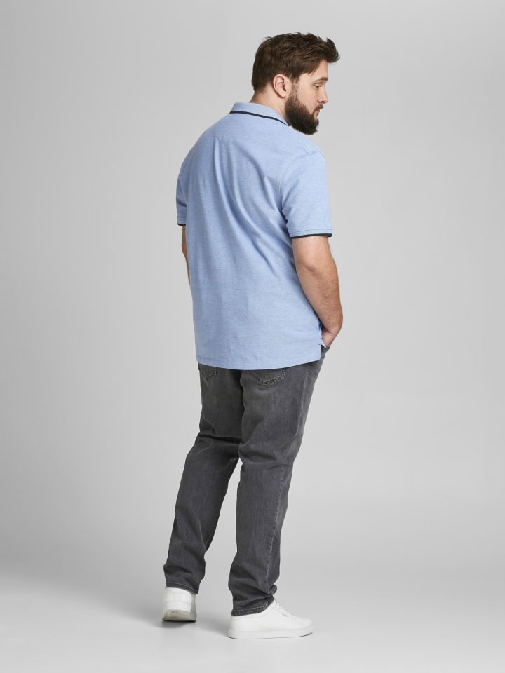 JACK & JONES PLUS Poloshirt in Bright Cobalt 1 günstig kaufen