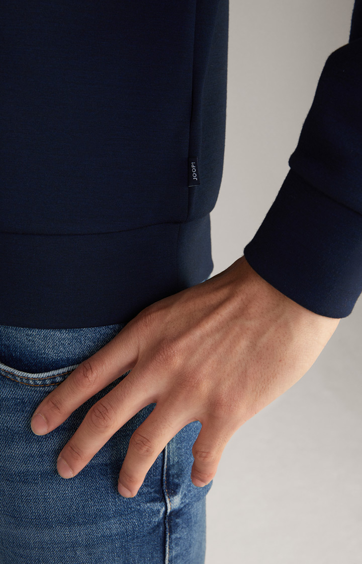 Sweatshirt Steve in Dunkelblau