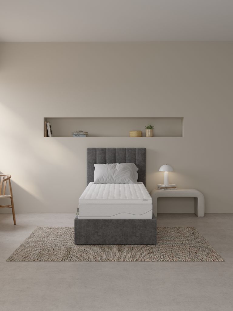 KVISTEN plus Nakładka na materac 75x200 KVISTEN biały DREAMZONE