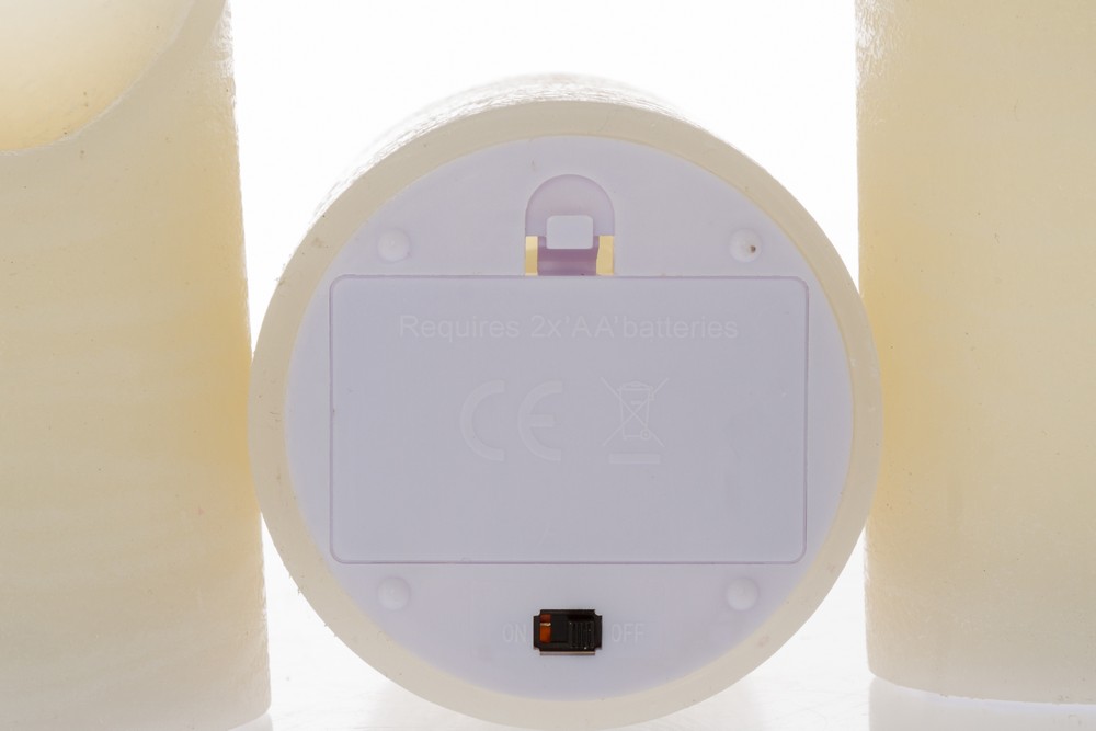 MyFlair My Flair 3er-Set LED Kerzen natur/weiß