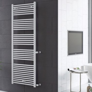 Ximax Badheizkörper Hektor SA 1838 mm x 600 mm, 1028 Watt, Seitenanschluss NA: 500 mm, weiß